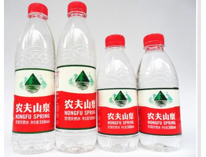 Mineralwasser-Flaschen-Aufkleber